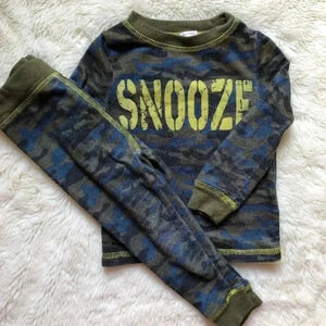 Sleep On It Camo Pajamas Size  2T